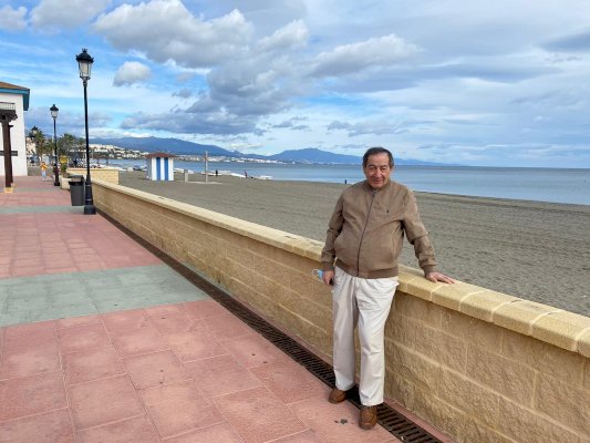 Sabinillas - Pohled na Casares Costa